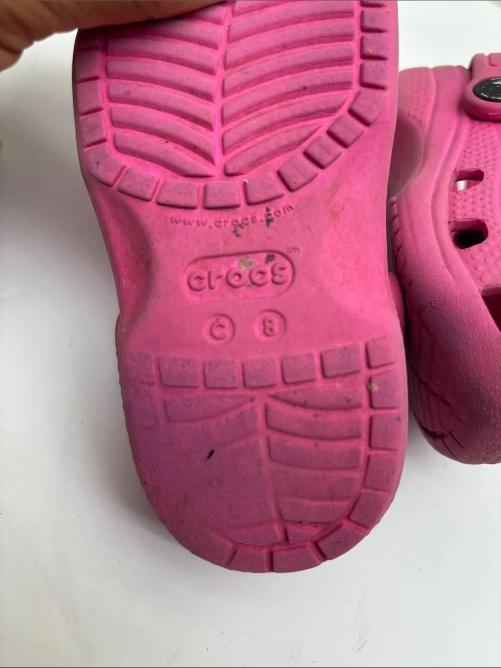 Crocs sandals for toddler girl, SZ 8